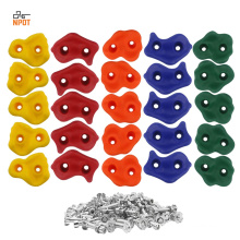 NPOT Climbing Holds- Climbing Holds for Kids with Installation Hardware-Climbing Grips for DIY Rock Stone Wall